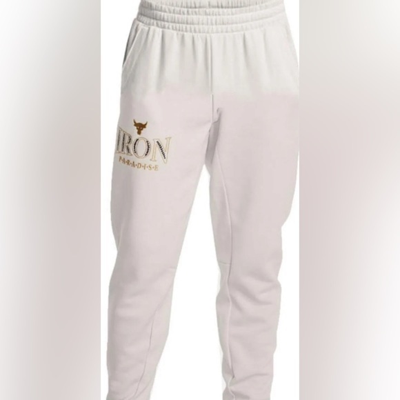 Under Armour Other - New Men’s Under Armour Men's Project Rock 'Iron Paradise' Rival Fleece Joggers S